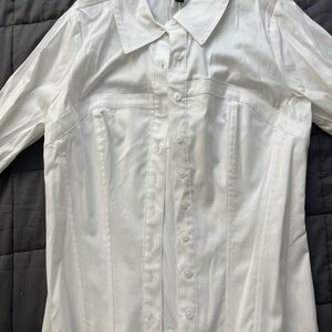 Classic White Men's Shirt